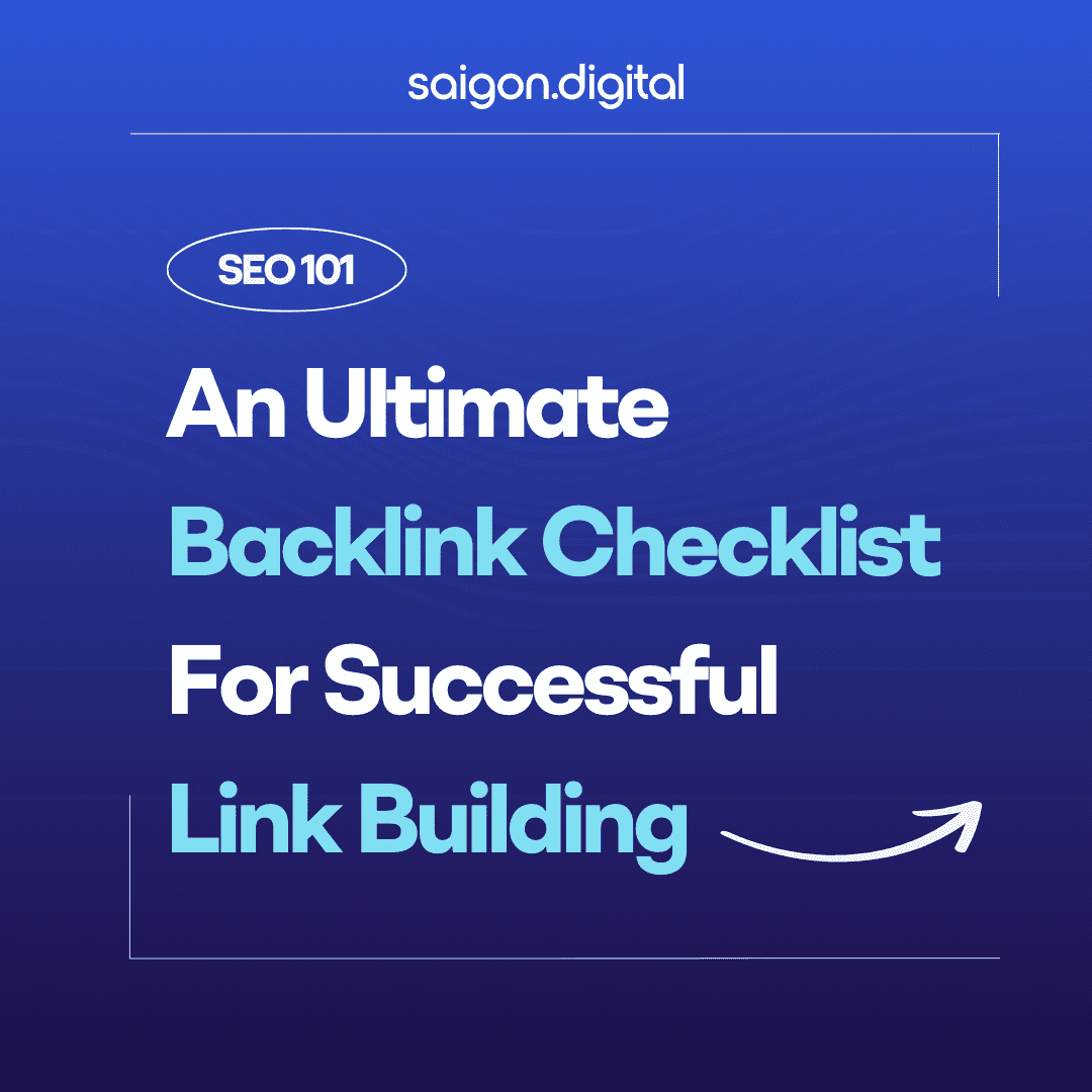 SEO 101: An Ultimate Backlink Checklist For Successful Link Building